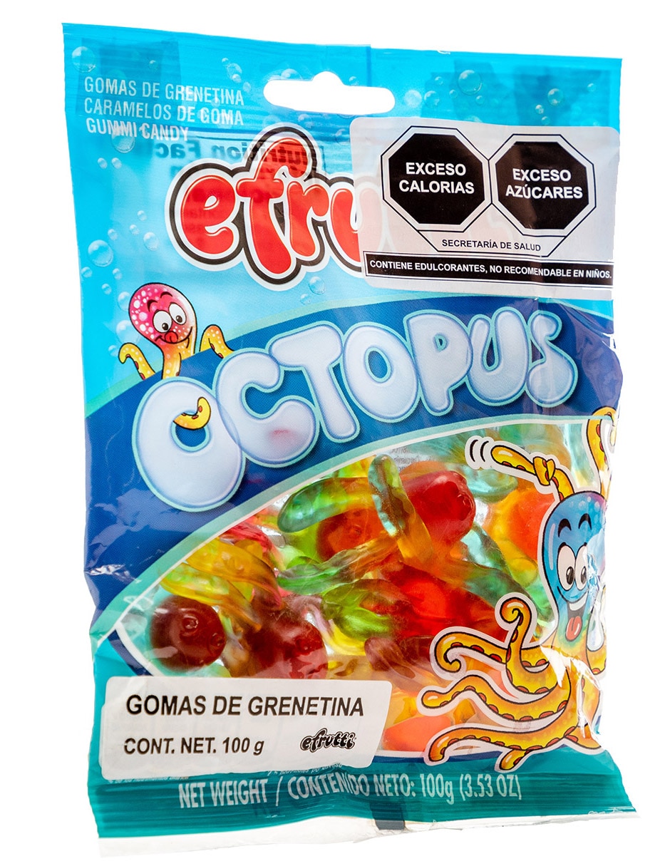 Gomitas Pulpos con 80 g 2