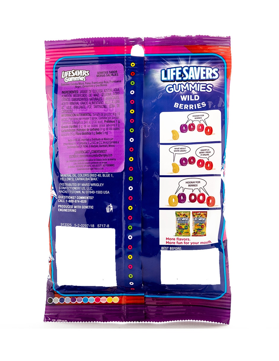 Gomitas Salvavidas con 198 g 2