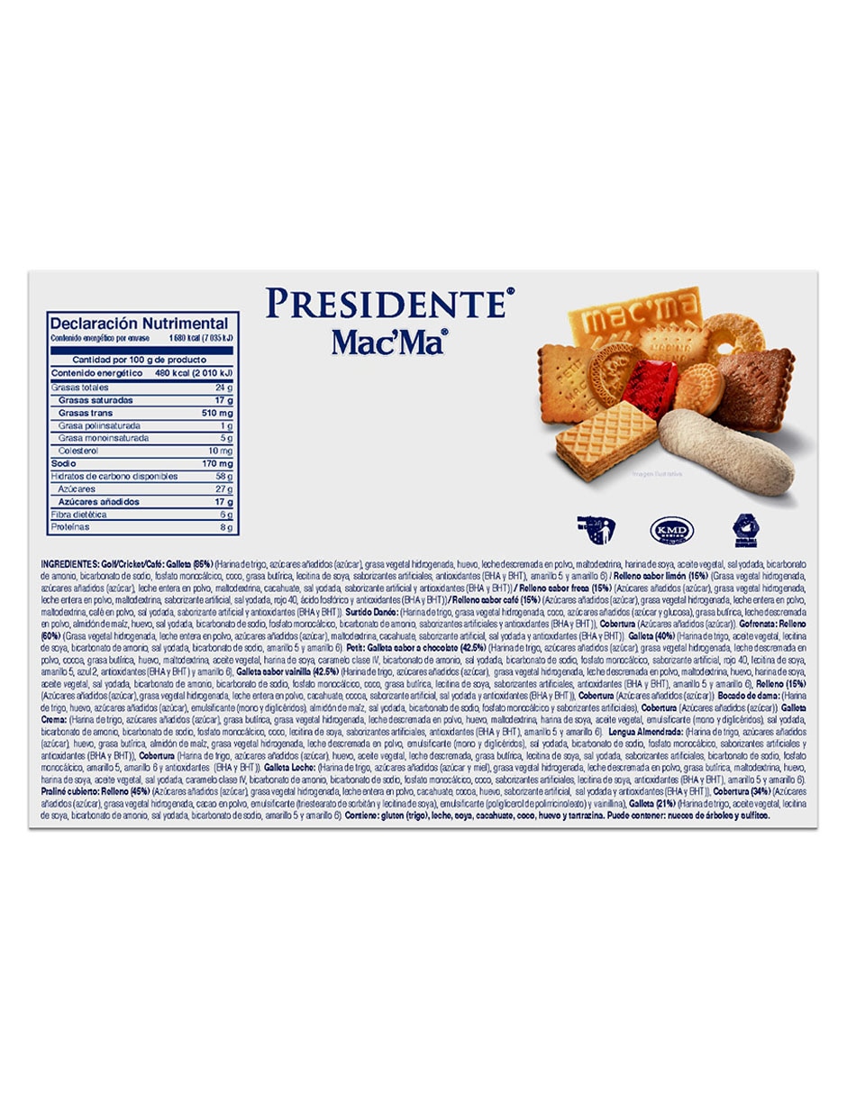 Galletas surtidas Presidente 2